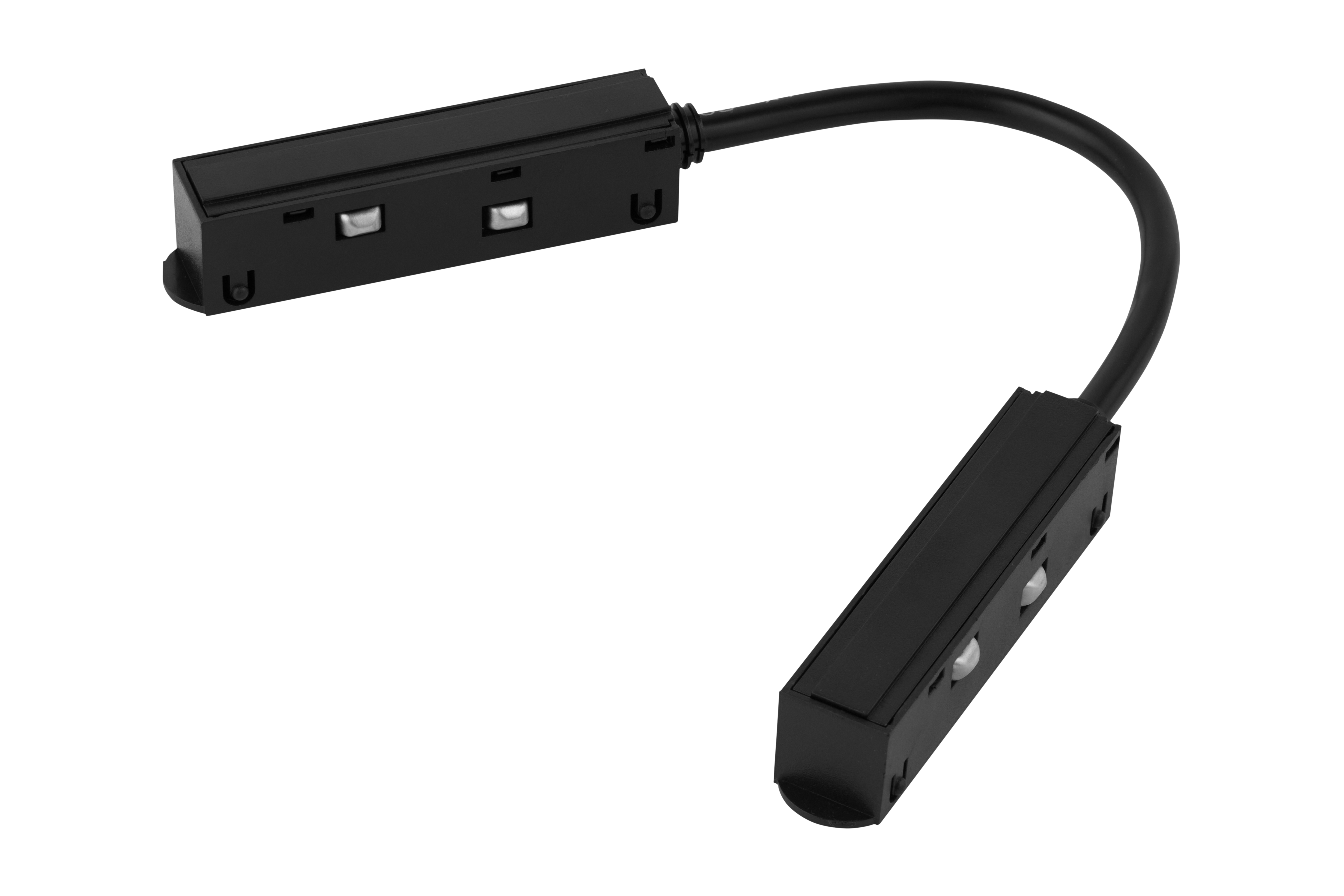 Коннектор гибкий угловой IZILED 48V IZ48-2200BK