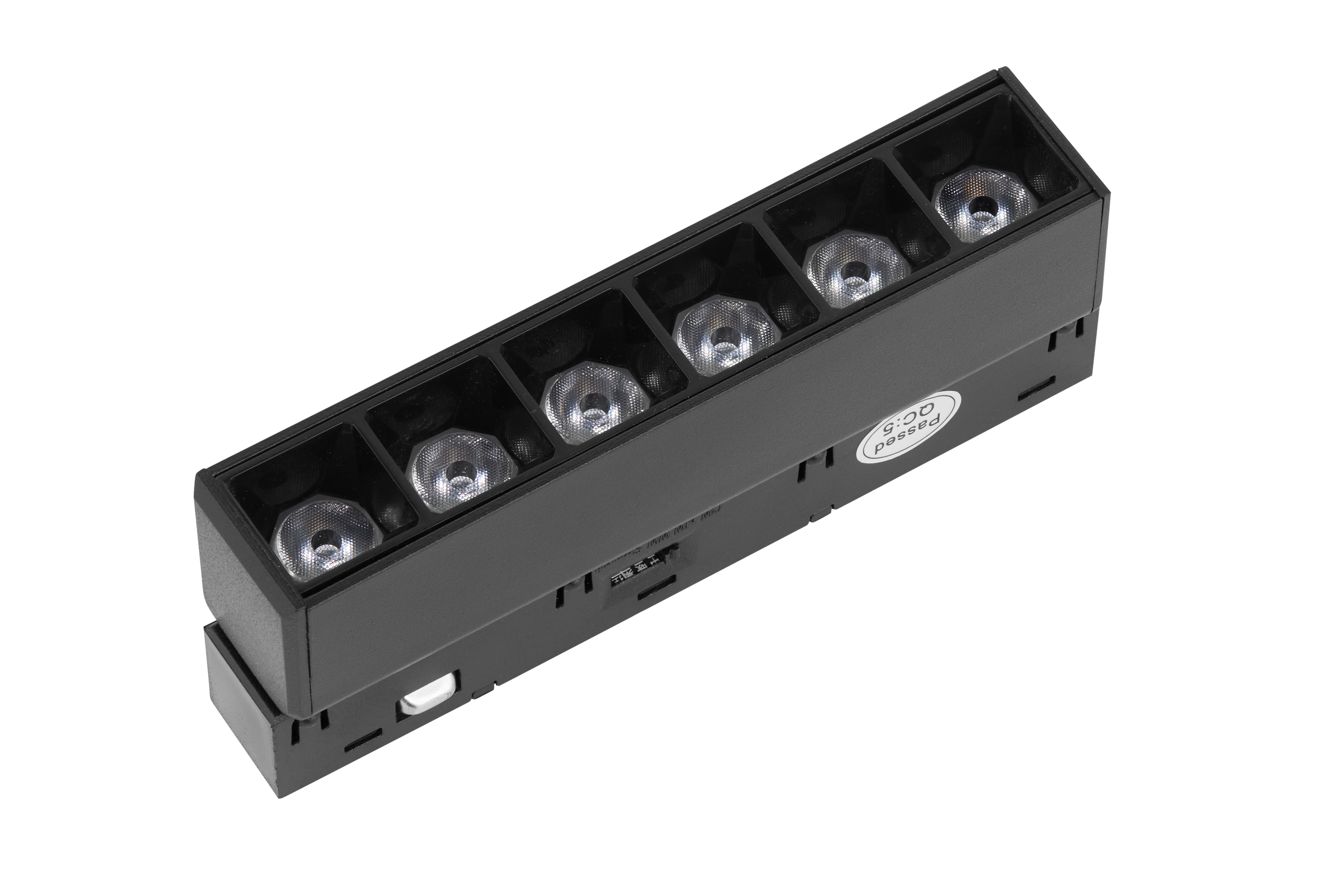 Светильник трековый 4в1 IZILED 6W 48V  IZ48-1106BK