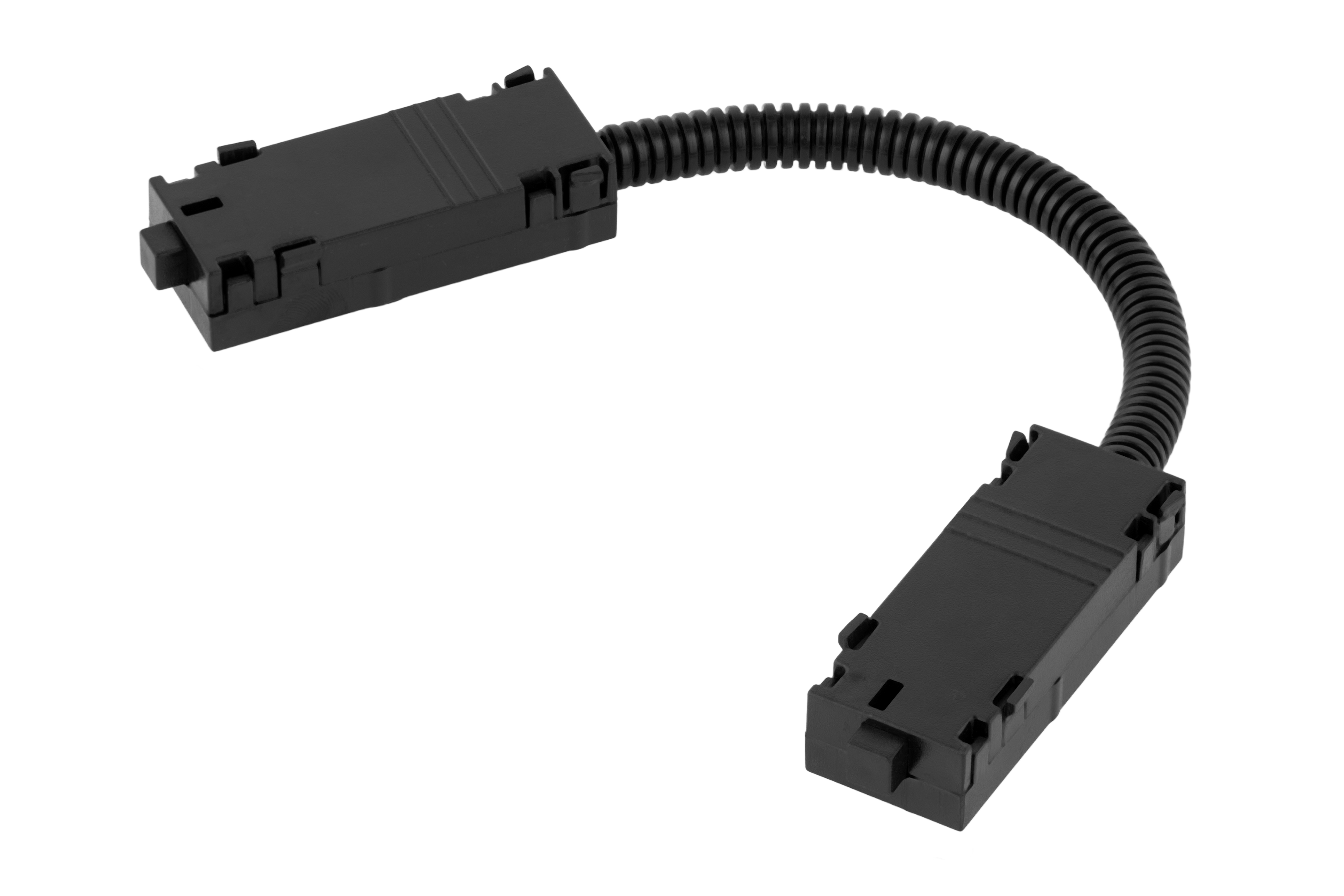 Коннектор гибкий угловой IZILED 220V IZ220-2200BK