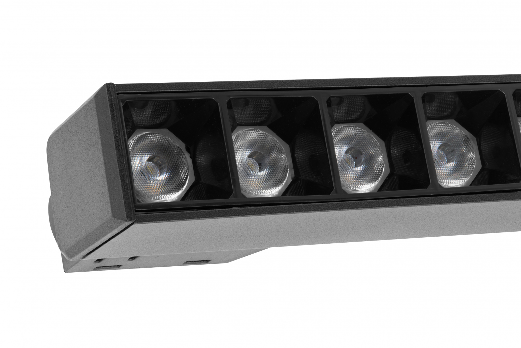Светильник трековый 4в1 IZILED 18W 48V IZ48-1118BK