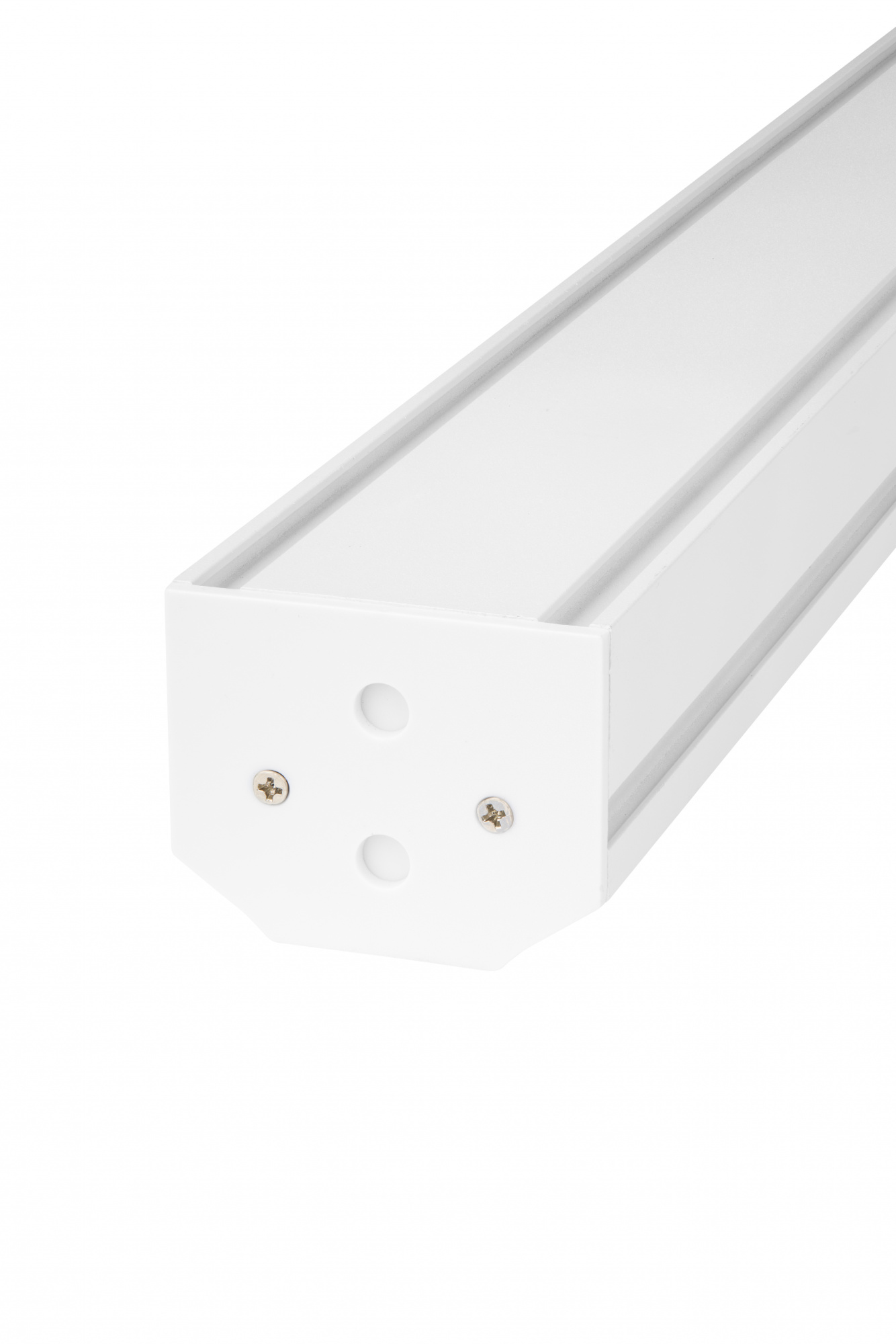 Магнитный шинопровод 3м под натяжной потолок IZILED 220V IZ220-3000WH (торцевые заглушки в комплекте)