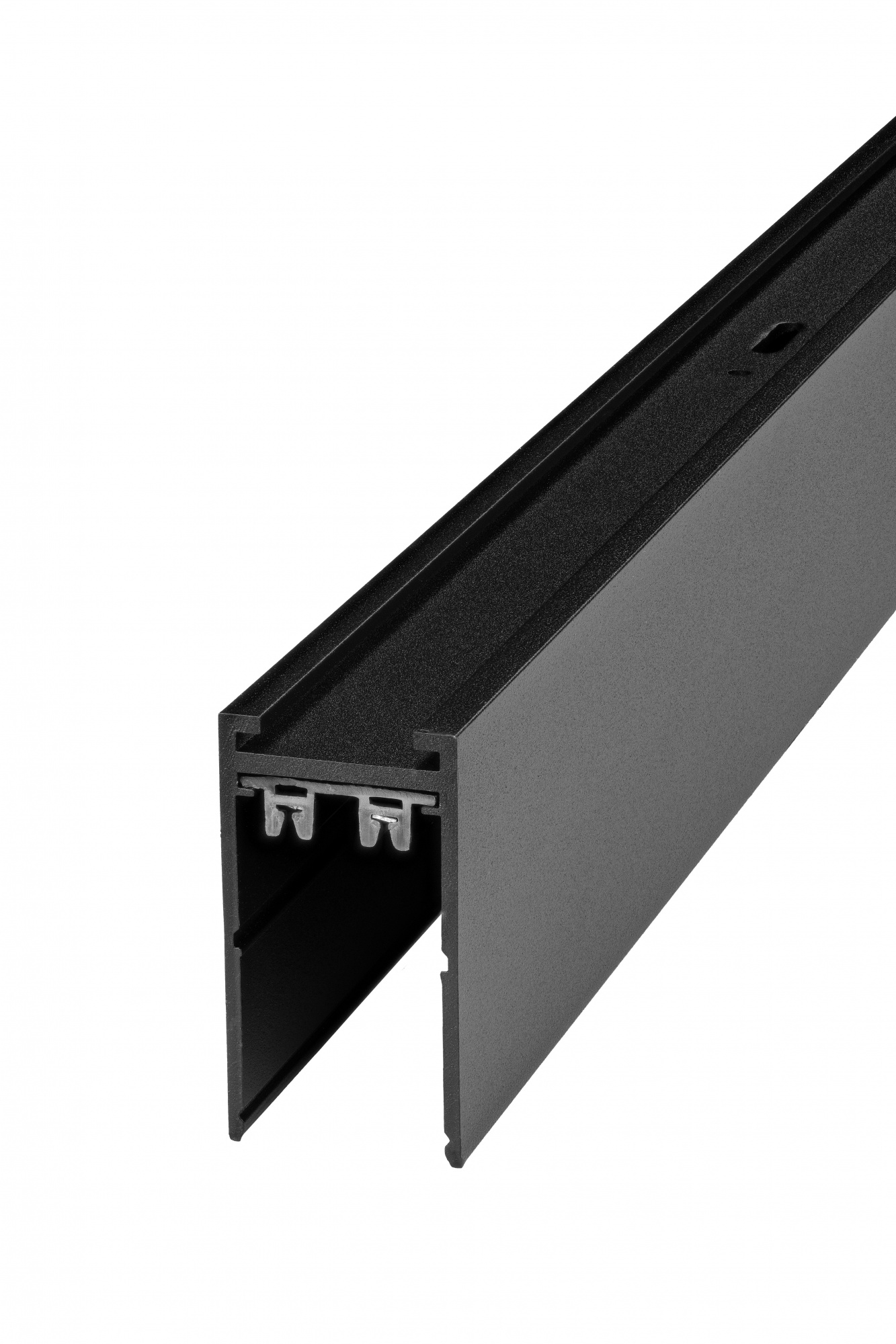 Магнитный шинопровод 3м накладной IZILED 220V IZ220-3002BK (торцевые заглушки в комплекте)